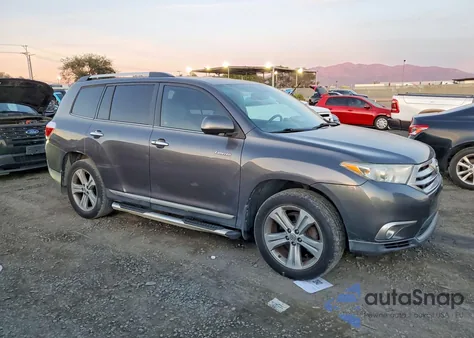 2011 Toyota Highlander Limited z USA, uszkodzony, nr VIN 5TDYK3EH7BS041562